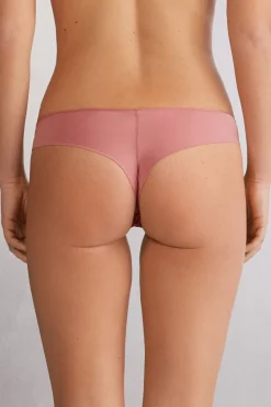 Tanga en Dentelle et Microfibre