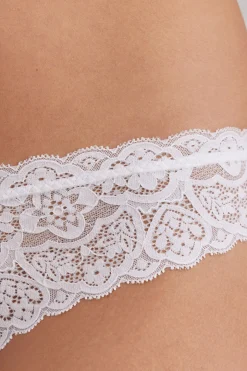 Tanga en dentelle style annÉes 80
