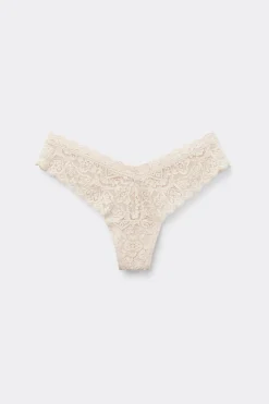 Tanga en dentelle style annÉes 80