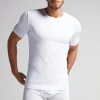 T-Shirt à Manches Courtes en Modal Cachemire