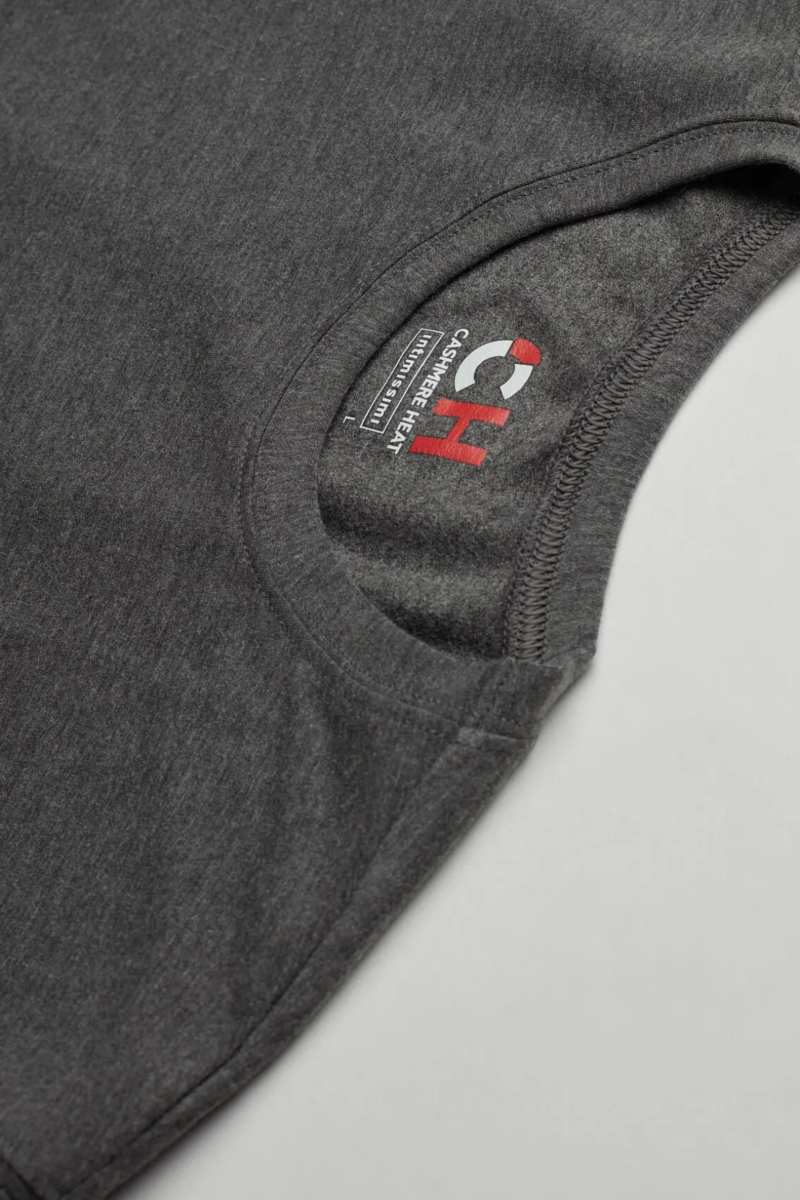 T-Shirt à Manches Courtes en Modal Cachemire