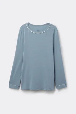 T-shirt à manches longues en modal