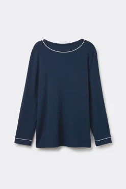 T-shirt à manches longues en modal
