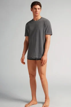 T-shirt en Coton Washed Collection