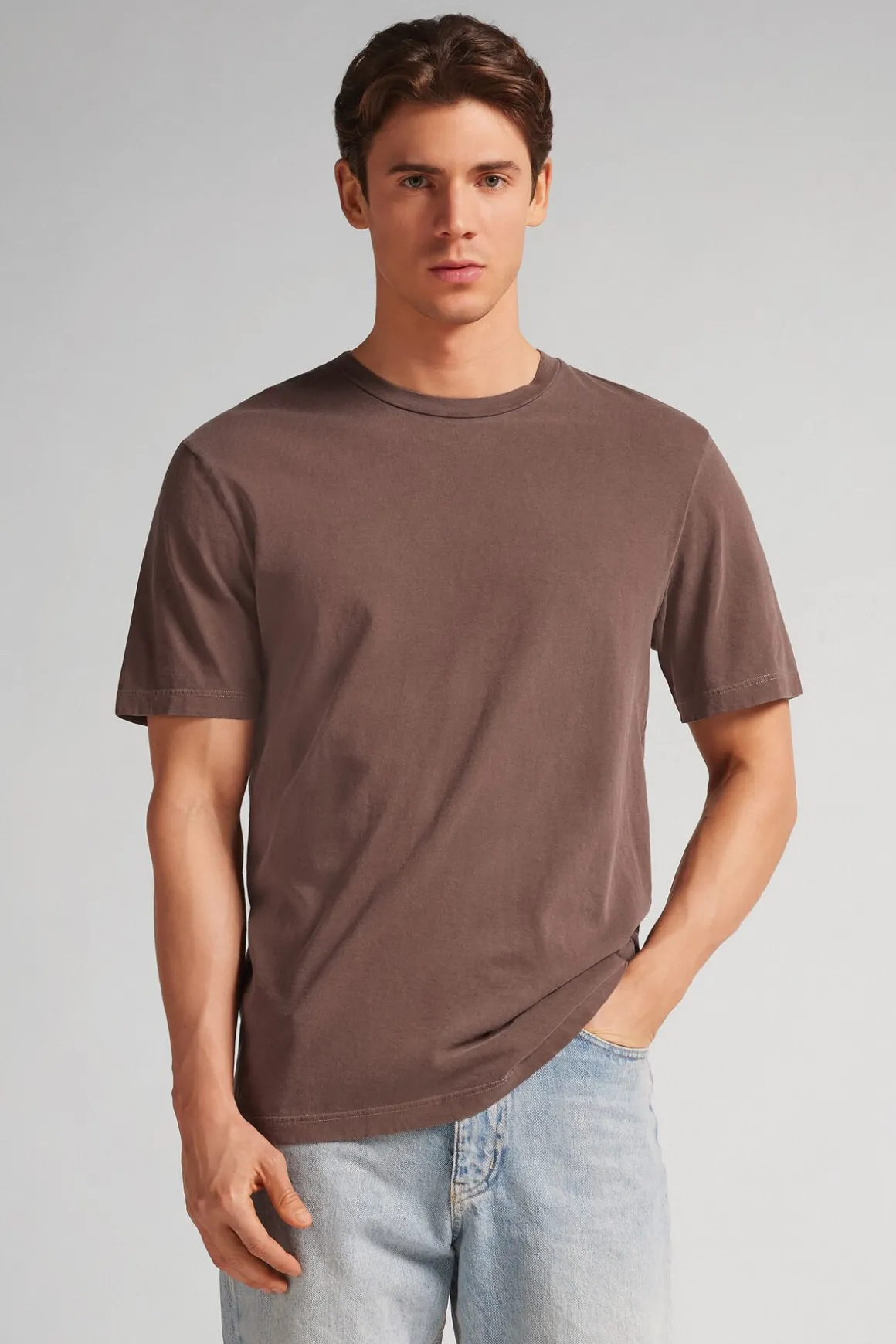 T-shirt en Coton Washed Collection