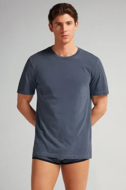 T-shirt en Coton Washed Collection