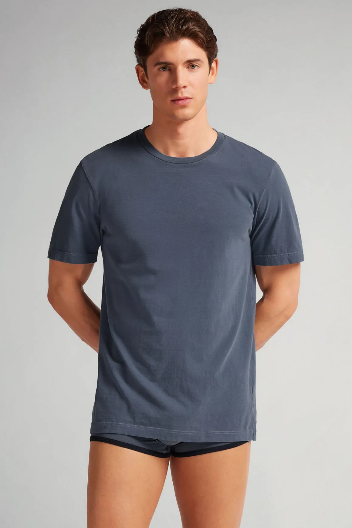 T-shirt en Coton Washed Collection