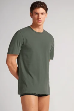 T-shirt en Coton Washed Collection