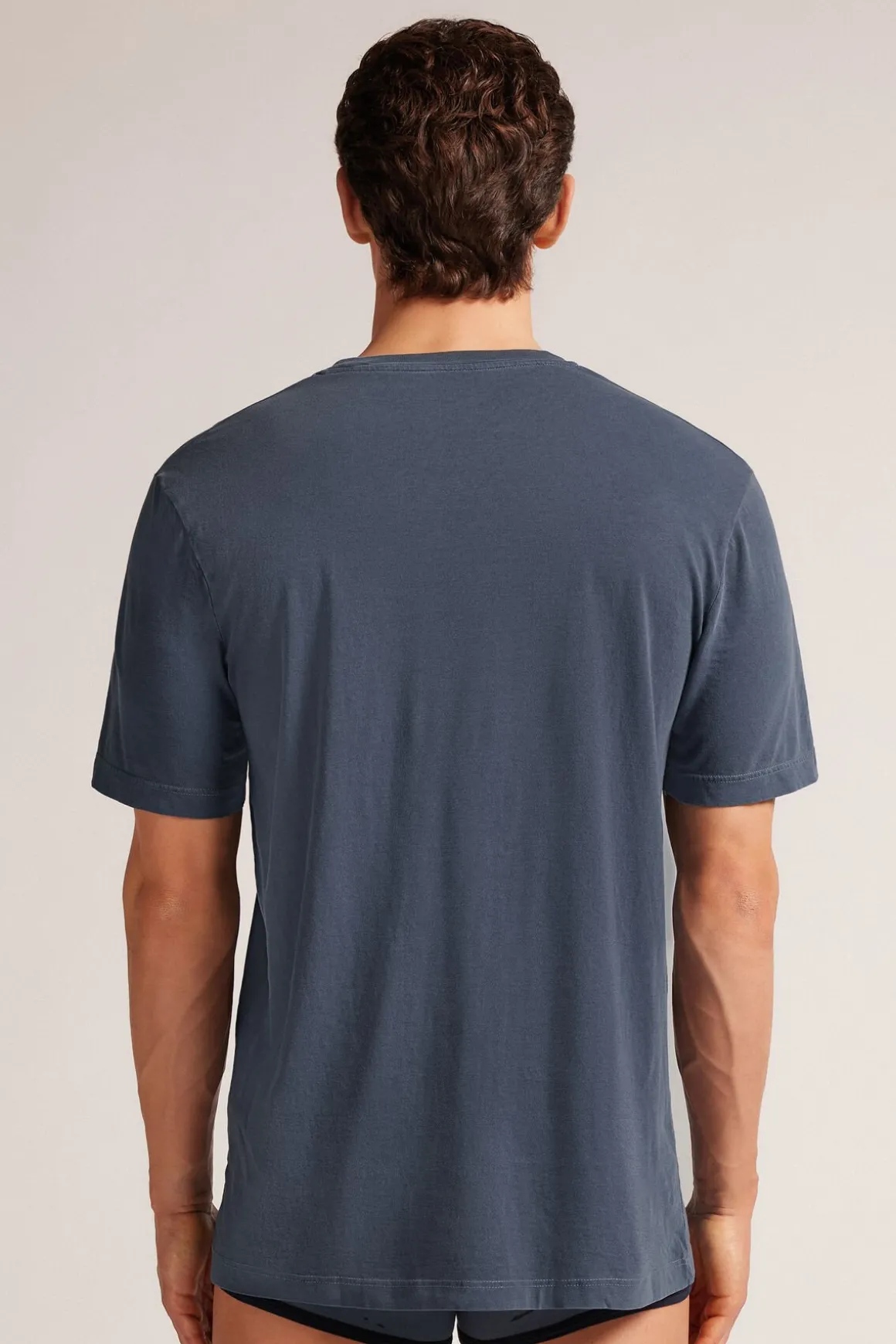 T-shirt en Coton Washed Collection