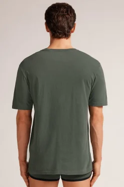 T-shirt en Coton Washed Collection