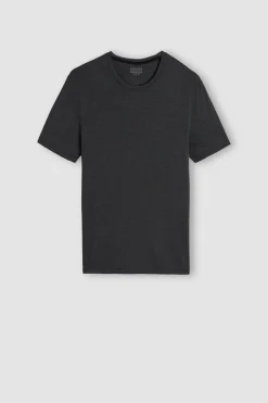 T-shirt en modal et soie