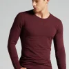 T-shirt homme manches longues thermique
