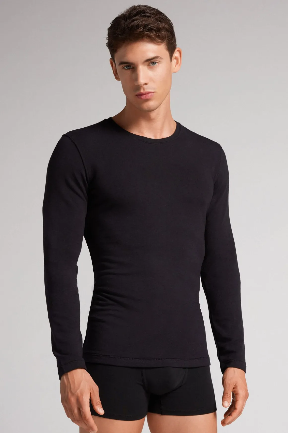 T-shirt homme manches longues thermique