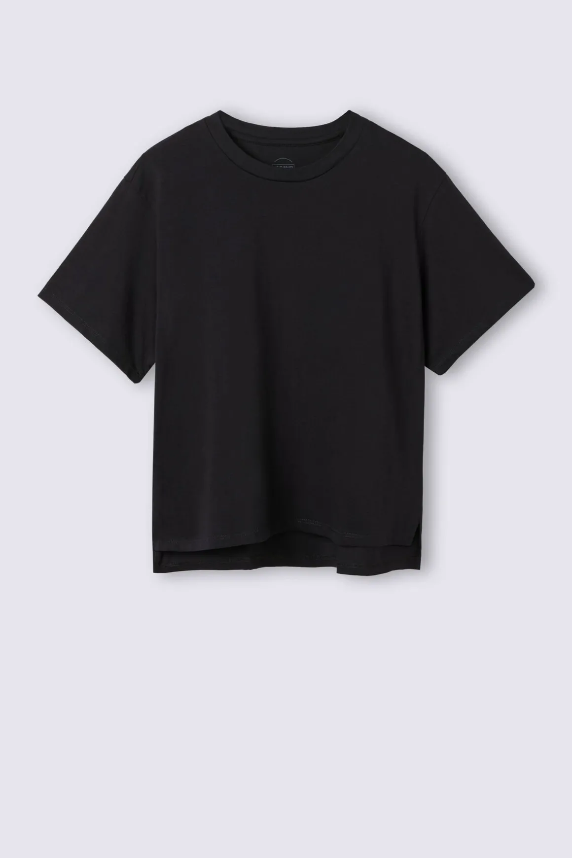 T-shirt manches courtes boxy en coton