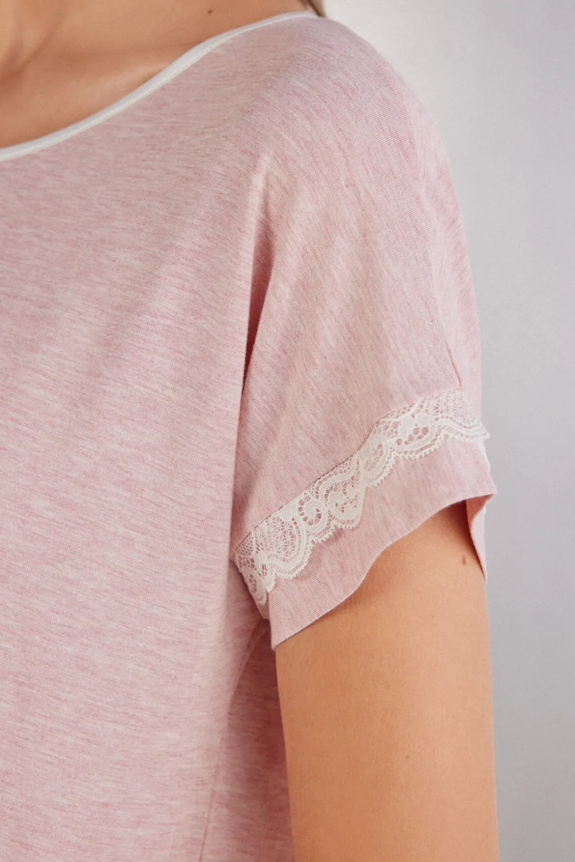 T-shirt manches courtes en modal