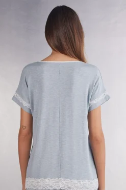 T-shirt manches courtes en modal