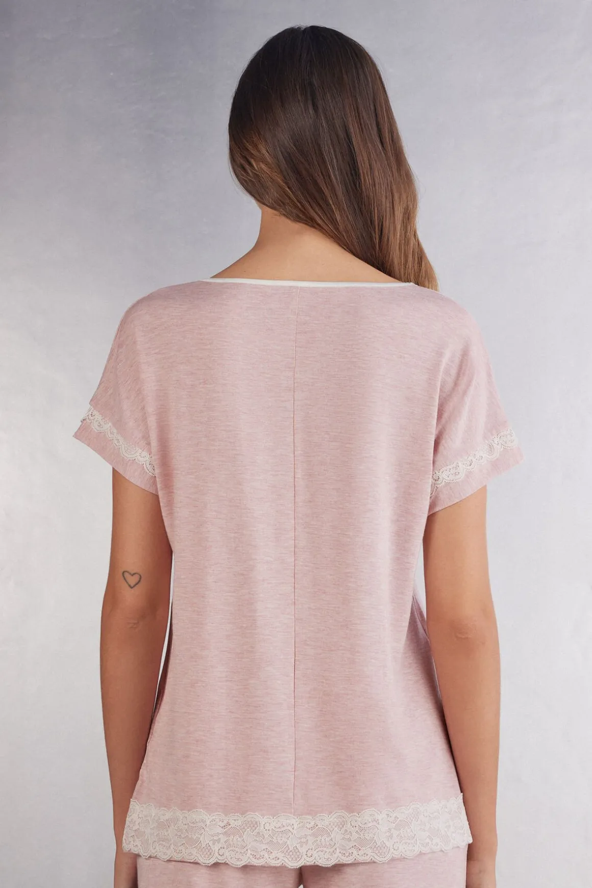 T-shirt manches courtes en modal
