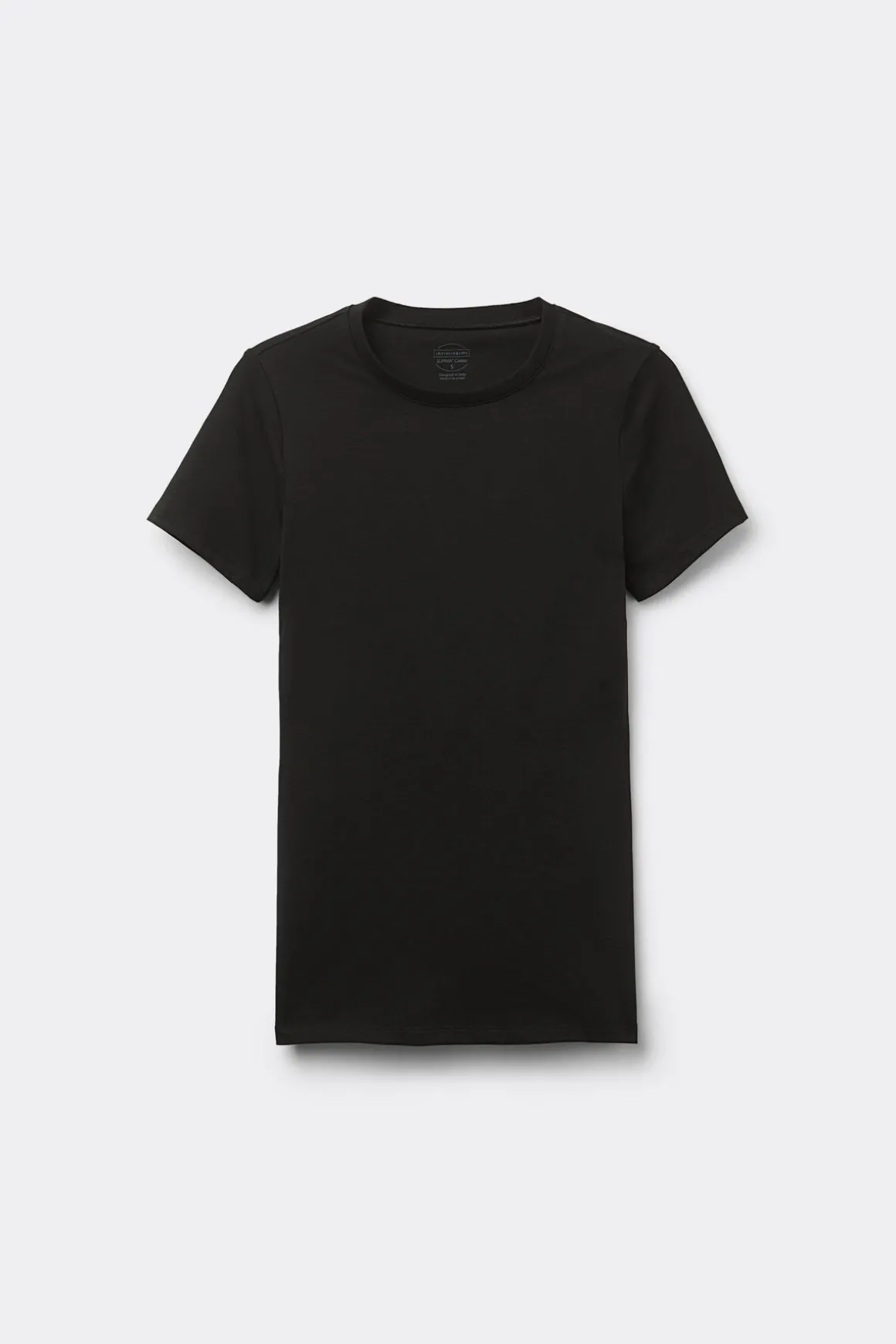 T-shirt manches courtes en coton Superior ÉlasticisÉ
