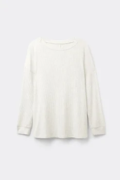 T-shirt manches longues avec col bateau en modal CHIC COMFORT