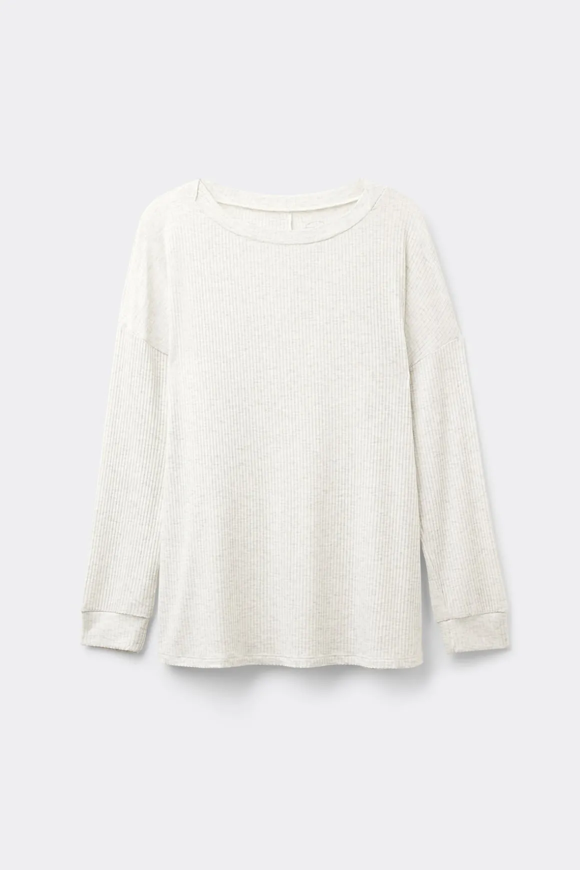 T-shirt manches longues avec col bateau en modal CHIC COMFORT