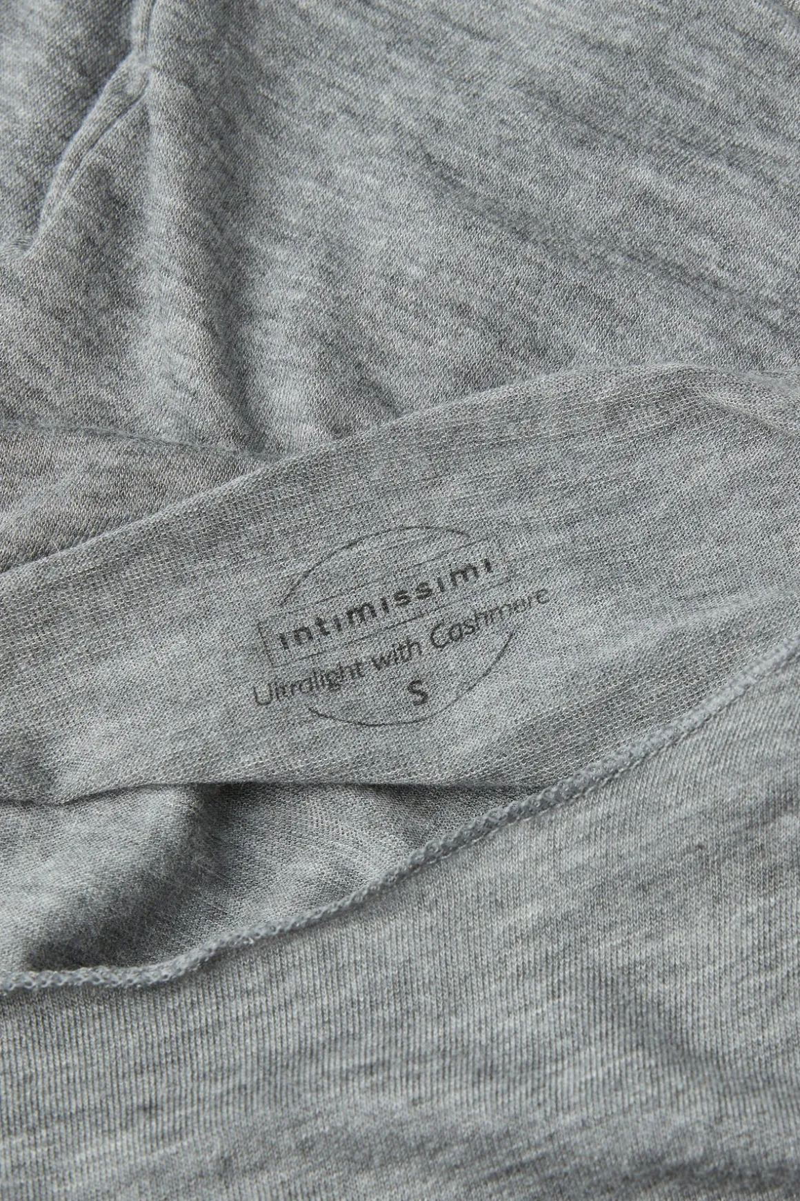 T-shirt manches longues avec cachemire ultralÉger