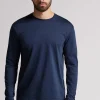 T-shirt manches longues en coton Premium mercerisÉ