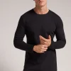 T-shirt manches longues en coton Épais