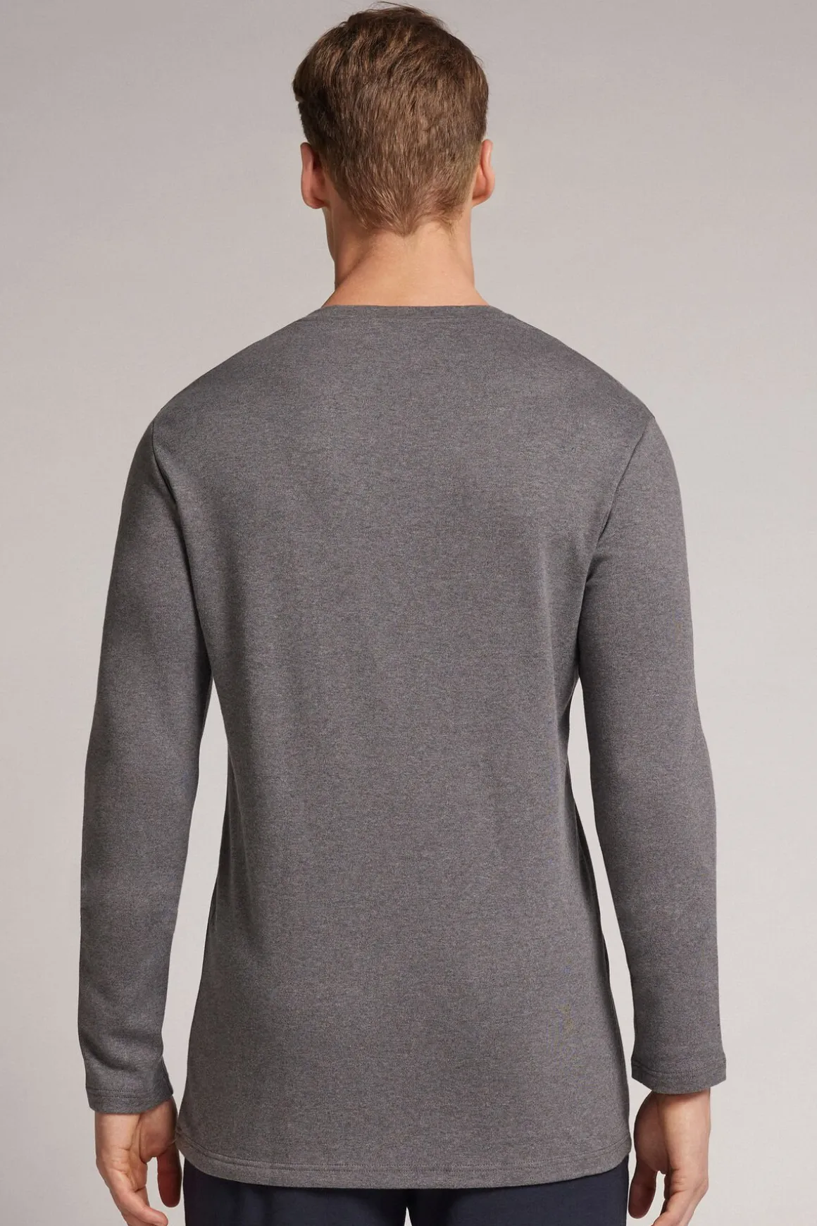 T-shirt manches longues en coton Épais
