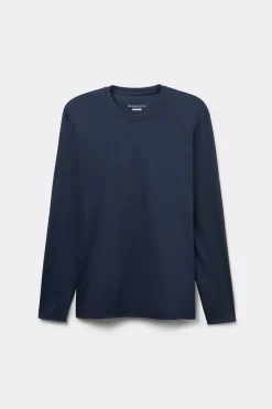 T-shirt manches longues en coton Premium mercerisÉ