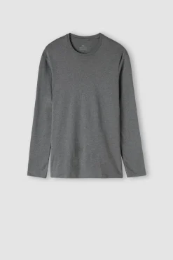 T-shirt manches longues en coton Épais