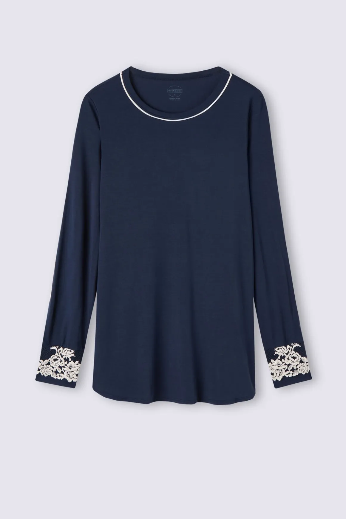 T-shirt manches longues en modal PRETTY FLOWERS
