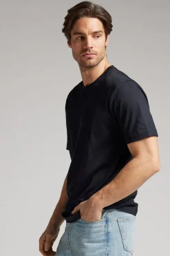 T-shirt regular fit en coton Superior ultra fin