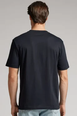 T-shirt regular fit en coton Superior ultra fin