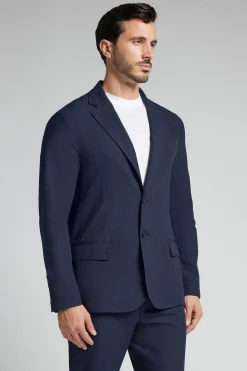 Veste en toile de lin et coton